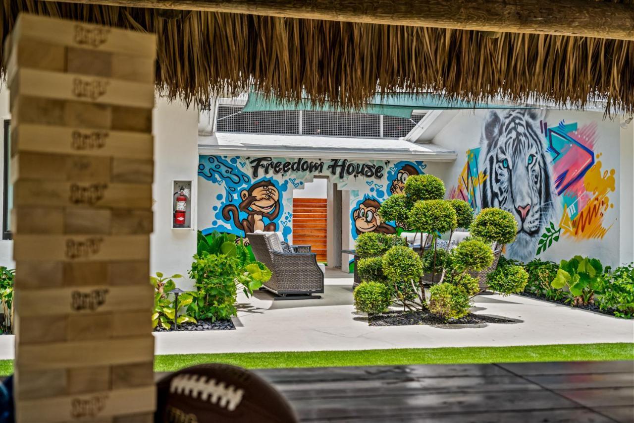 הוילה פורט לודרדייל The Freedom House • Urban Oasis • Eclectic Retreat מראה חיצוני תמונה